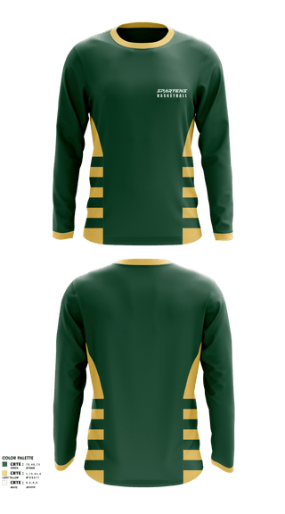 Long Sleeve Performance Shirt, Spartens, Men's Basketball, Teamtime, Team time, sublimation, custom sports apparel, team uniforms, spirit wear, spiritwear, sports uniforms, custom shirts, team store, custom team store, fundraiser sports, apparel fundraiser