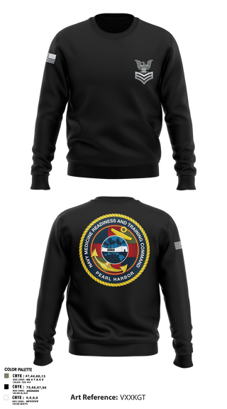 Crew Neck Sweatshirt, NMRTC-PH FCPOA, Navy, Teamtime, Team time, sublimation, custom sports apparel, team uniforms, spirit wear, spiritwear, sports uniforms, custom shirts, team store, custom team store, fundraiser sports, apparel fundraiser