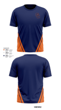 Grayson County High School Football 23634052 Short Sleeve Performance Shirt - 40