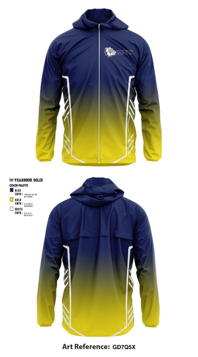 Bloomingdale And Butler Youth Club 95468867 Windbreaker - 1
