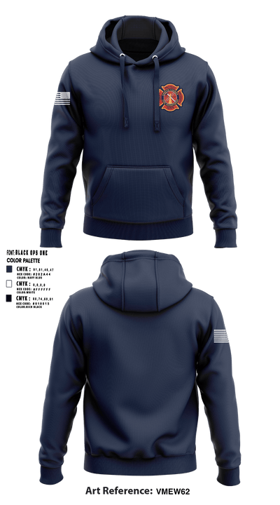 Fayette County Fire & Rescue 3975507 Hoodie - 1