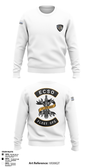 Crew Neck Sweatshirt, Fleet Opps, Police, Teamtime, Team time, sublimation, custom sports apparel, team uniforms, spirit wear, spiritwear, sports uniforms, custom shirts, team store, custom team store, fundraiser sports, apparel fundraiser
