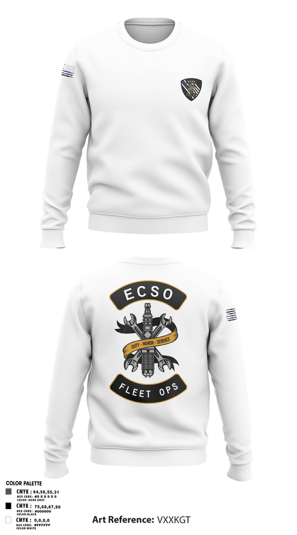 Crew Neck Sweatshirt, Fleet Opps, Police, Teamtime, Team time, sublimation, custom sports apparel, team uniforms, spirit wear, spiritwear, sports uniforms, custom shirts, team store, custom team store, fundraiser sports, apparel fundraiser