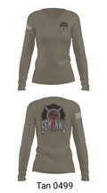 SEHNWU 1641965 Women's Long Sleeve V-neck Shirt - 77