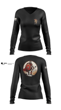 A-CO 1-32 78353702 Women's Long Sleeve V-neck Shirt - 1