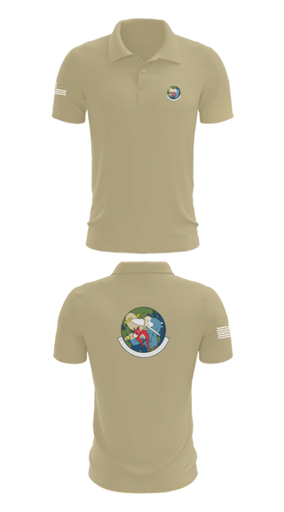 Short Sleeve Performance Polo, 20th Intelligence Squadron, Air Force, Teamtime, Team time, sublimation, custom sports apparel, team uniforms, spirit wear, spiritwear, sports uniforms, custom shirts, team store, custom team store, fundraiser sports, apparel fundraiser