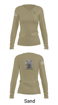 SCMIC MTT 31466720 Women's Long Sleeve V-neck Shirt - 97