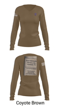 526th TFS 89868786 Women's Long Sleeve V-neck Shirt - 17