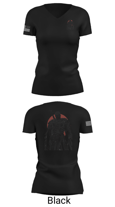 EAF 90361706 Women's Short Sleeve V-neck Shirt - 28