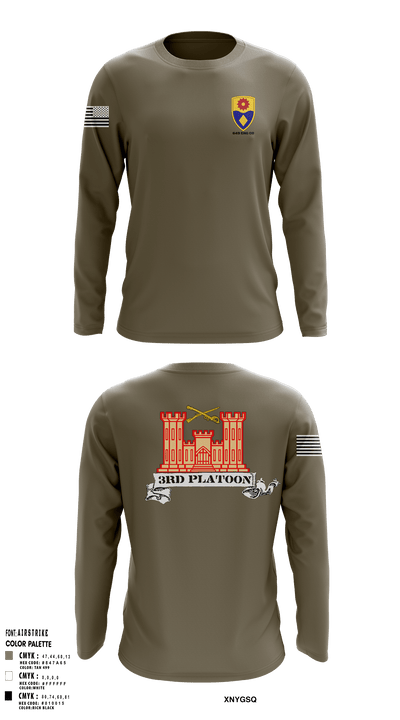 649 ENG CO 47211067 Long Sleeve Performance Shirt - 2