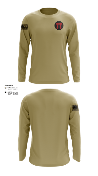 Long Sleeve Performance Shirt, 187th Iron Rakkasans, Army, Teamtime, Team time, sublimation, custom sports apparel, team uniforms, spirit wear, spiritwear, sports uniforms, custom shirts, team store, custom team store, fundraiser sports, apparel fundraiser