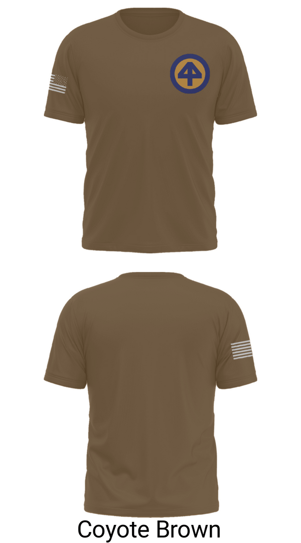 Old School Cotton Feel Shirt, A CO 2-113th, Army, Teamtime, Team time, sublimation, custom sports apparel, team uniforms, spirit wear, spiritwear, sports uniforms, custom shirts, team store, custom team store, fundraiser sports, apparel fundraiser
