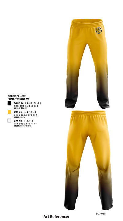 Watkins Memorial High School Girls Golf 31389745 Sweatpants - 2