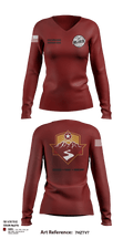 Fort Bliss DENTAC 45605501 Women's Long Sleeve V-neck Shirt - 33