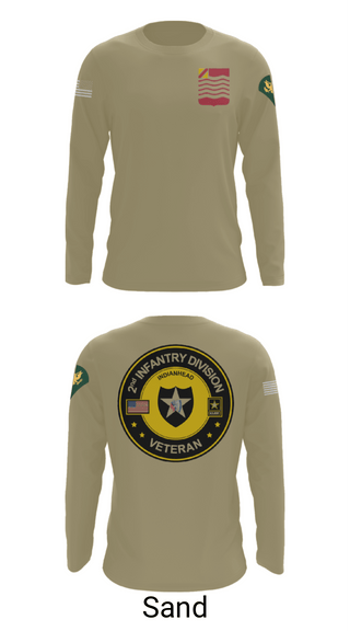 Long Sleeve Performance Shirt, 1st Battalion 15th Field Artillery, Army, Teamtime, Team time, sublimation, custom sports apparel, team uniforms, spirit wear, spiritwear, sports uniforms, custom shirts, team store, custom team store, fundraiser sports, apparel fundraiser