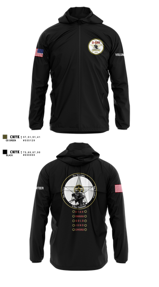 Windbreaker, D-Day Ohio, Inc, , Teamtime, Team time, sublimation, custom sports apparel, team uniforms, spirit wear, spiritwear, sports uniforms, custom shirts, team store, custom team store, fundraiser sports, apparel fundraiser