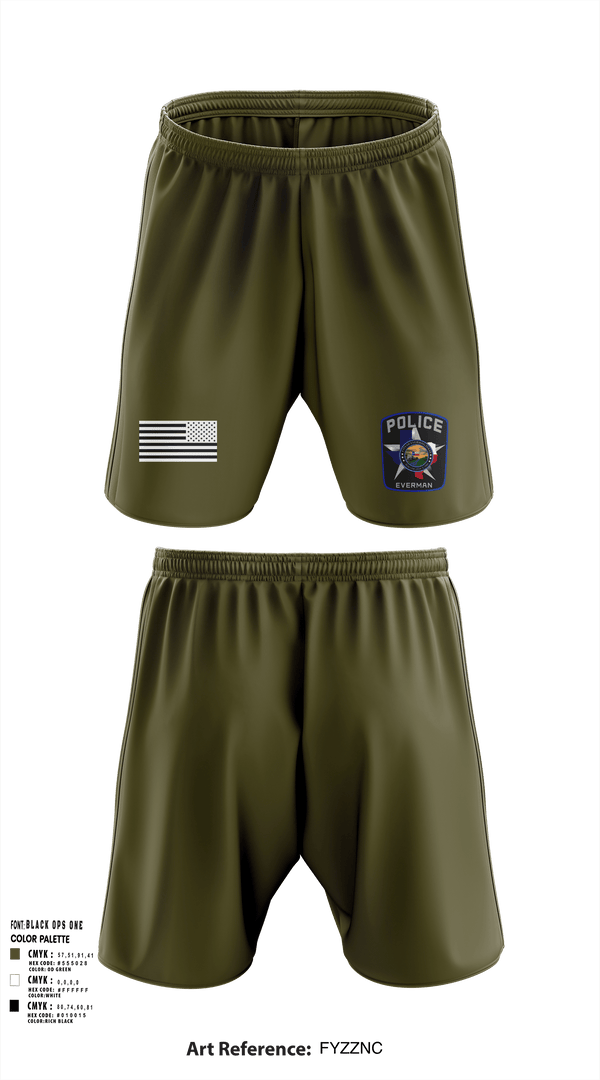 Athletic Shorts With Pockets, K9-Unit, Police, Teamtime, Team time, sublimation, custom sports apparel, team uniforms, spirit wear, spiritwear, sports uniforms, custom shirts, team store, custom team store, fundraiser sports, apparel fundraiser