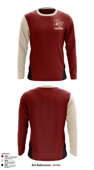 Long Sleeve Performance Shirt, Vikings, Cheer, Teamtime, Team time, sublimation, custom sports apparel, team uniforms, spirit wear, spiritwear, sports uniforms, custom shirts, team store, custom team store, fundraiser sports, apparel fundraiser