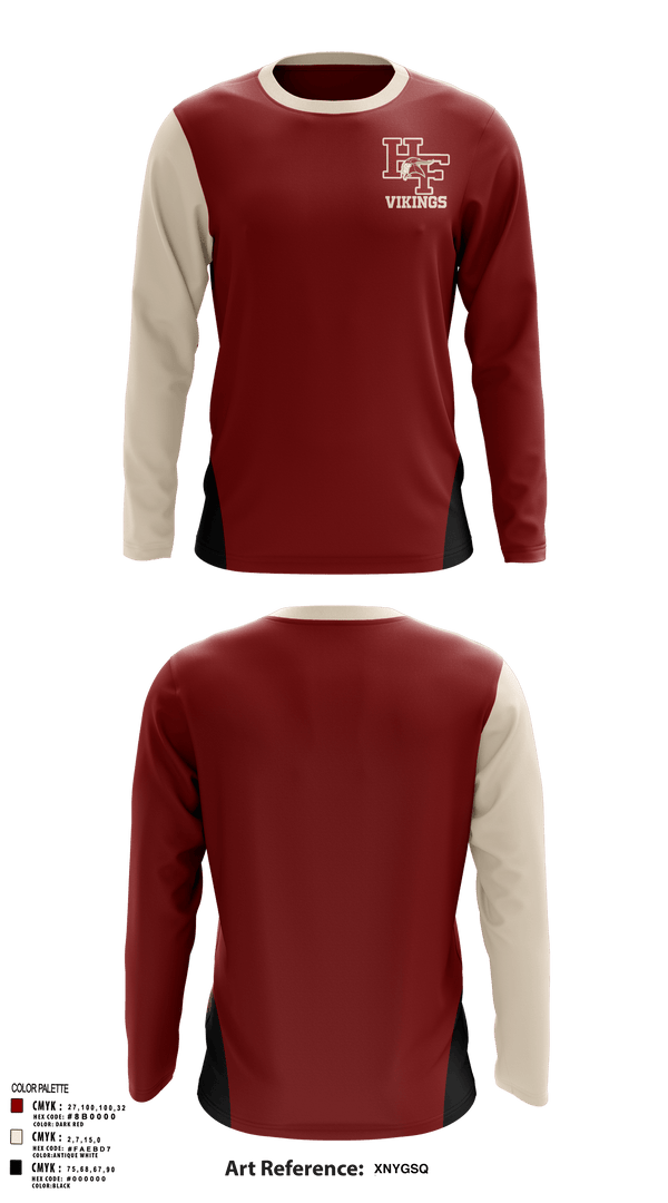 Long Sleeve Performance Shirt, Vikings, Cheer, Teamtime, Team time, sublimation, custom sports apparel, team uniforms, spirit wear, spiritwear, sports uniforms, custom shirts, team store, custom team store, fundraiser sports, apparel fundraiser