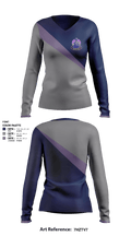 Midwest Gaming Dads 37247413 Women's Long Sleeve V-neck Shirt - 1