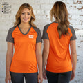 Snyder Tigers 78332933 Women's Short Sleeve V-neck Shirt - 2