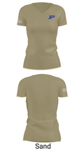 Pewitt CISD Police 8809004 Women's Short Sleeve V-neck Shirt - 84
