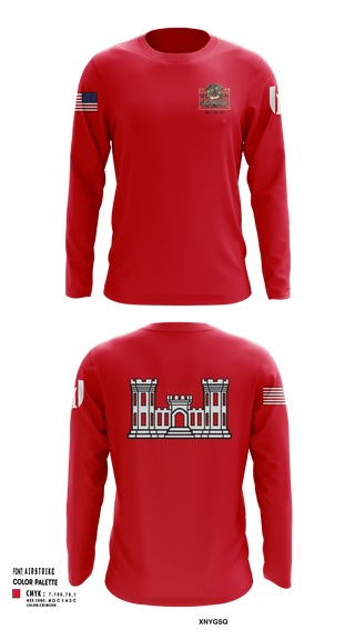 Long Sleeve Performance Shirt, 612 Engineer Detachment, , Teamtime, Team time, sublimation, custom sports apparel, team uniforms, spirit wear, spiritwear, sports uniforms, custom shirts, team store, custom team store, fundraiser sports, apparel fundraiser