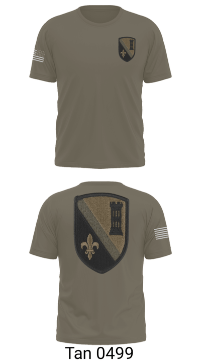 844th ECC 52332880 Short Sleeve Performance Shirt - 72