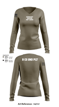 B CO 2nd PLT 16471095 Women's Long Sleeve V-neck Shirt - 2