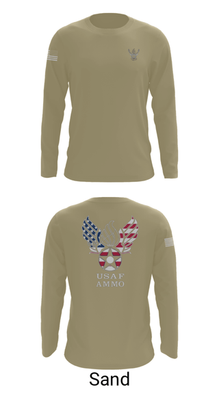 Long Sleeve Performance Shirt, 7th Munitions Sq, Air Force, Teamtime, Team time, sublimation, custom sports apparel, team uniforms, spirit wear, spiritwear, sports uniforms, custom shirts, team store, custom team store, fundraiser sports, apparel fundraiser