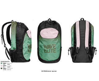 Gear Bag, Wave Elite, Women's Basketball, Teamtime, Team time, sublimation, custom sports apparel, team uniforms, spirit wear, spiritwear, sports uniforms, custom shirts, team store, custom team store, fundraiser sports, apparel fundraiser