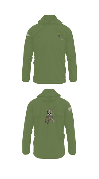 Windbreaker, HHC 2/130 IN, National Guard, Teamtime, Team time, sublimation, custom sports apparel, team uniforms, spirit wear, spiritwear, sports uniforms, custom shirts, team store, custom team store, fundraiser sports, apparel fundraiser