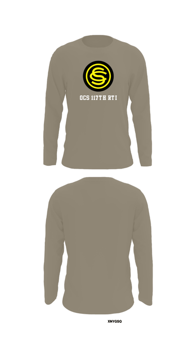 OCS 117th RTI 76770798 Long Sleeve Performance Shirt - 69
