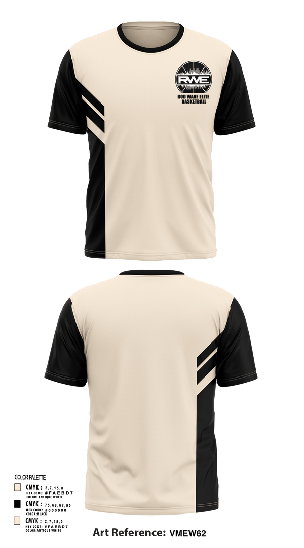 Short Sleeve Performance Shirt, Rod Wave elite, Men's Basketball, Teamtime, Team time, sublimation, custom sports apparel, team uniforms, spirit wear, spiritwear, sports uniforms, custom shirts, team store, custom team store, fundraiser sports, apparel fundraiser