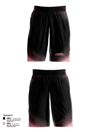 Mens Basketball Shorts, C hawks, Men's Basketball, Teamtime, Team time, sublimation, custom sports apparel, team uniforms, spirit wear, spiritwear, sports uniforms, custom shirts, team store, custom team store, fundraiser sports, apparel fundraiser