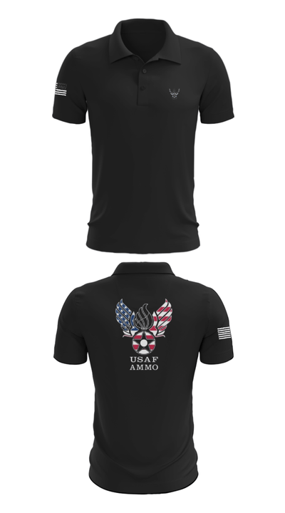 7th Munitions Sq 29669967 Short Sleeve Performance Polo - 27