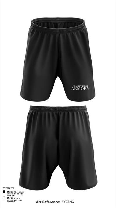 QUALITY FIRST ARMORY 36307547 Athletic Shorts With Pockets - 30