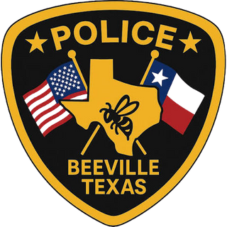 Beeville Police Department Stainless Steel Water Bottle with a Straw Lid