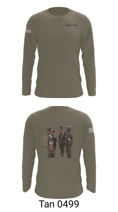 11Th MAR REG 43548544 Long Sleeve Performance Shirt - 66