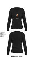AFWTF 70505600 Women's Long Sleeve V-neck Shirt - 21