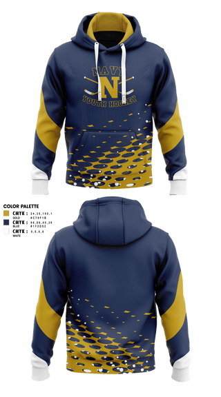 Hoodie, Navy Youth Hockey, Ice Hockey, Teamtime, Team time, sublimation, custom sports apparel, team uniforms, spirit wear, spiritwear, sports uniforms, custom shirts, team store, custom team store, fundraiser sports, apparel fundraiser