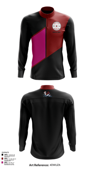 Quarter Zip Jacket, Profile Bros, , Teamtime, Team time, sublimation, custom sports apparel, team uniforms, spirit wear, spiritwear, sports uniforms, custom shirts, team store, custom team store, fundraiser sports, apparel fundraiser