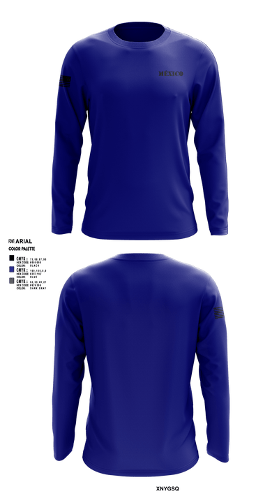 México 77334867 Long Sleeve Performance Shirt - 2