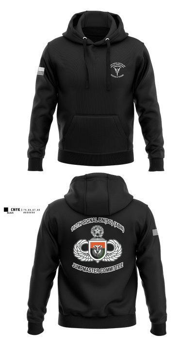 112th Signal Jumpmaster 13242018 Hoodie - 1