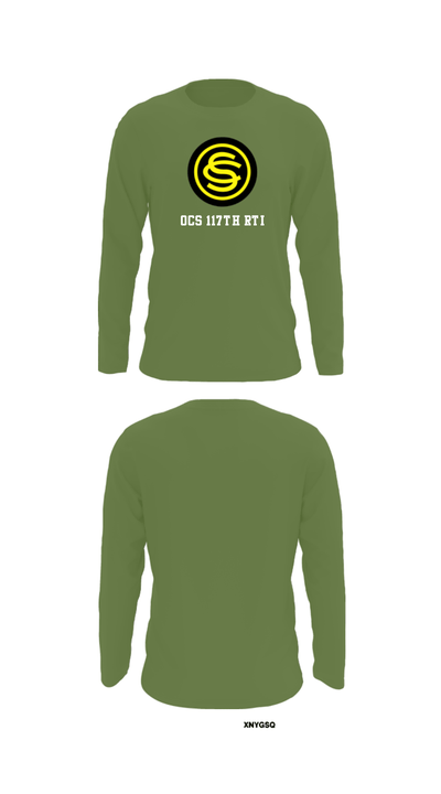 OCS 117th RTI 76770798 Long Sleeve Performance Shirt - 50