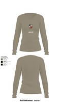 AFWTF 70505600 Women's Long Sleeve V-neck Shirt - 59