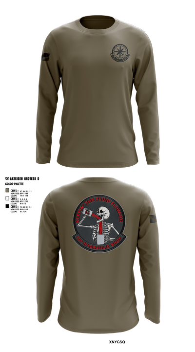 106 Hydraulic Shop 30264207 Long Sleeve Performance Shirt - 2