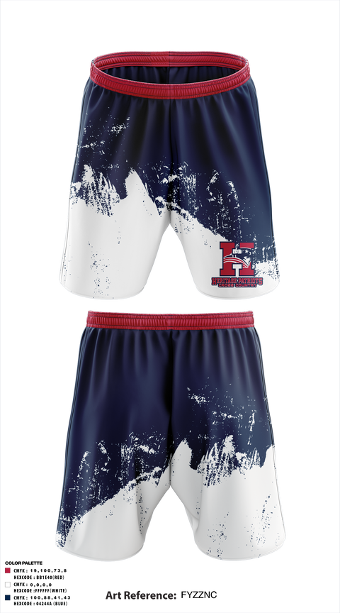 Athletic Shorts With Pockets, Heritage Patriots Cross Country, Cross Country, Teamtime, Team time, sublimation, custom sports apparel, team uniforms, spirit wear, spiritwear, sports uniforms, custom shirts, team store, custom team store, fundraiser sports, apparel fundraiser