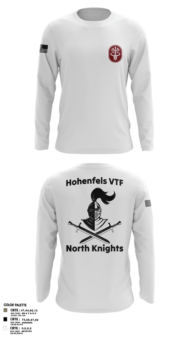Long Sleeve Performance Shirt, Hohenfels VTF, Army, Teamtime, Team time, sublimation, custom sports apparel, team uniforms, spirit wear, spiritwear, sports uniforms, custom shirts, team store, custom team store, fundraiser sports, apparel fundraiser