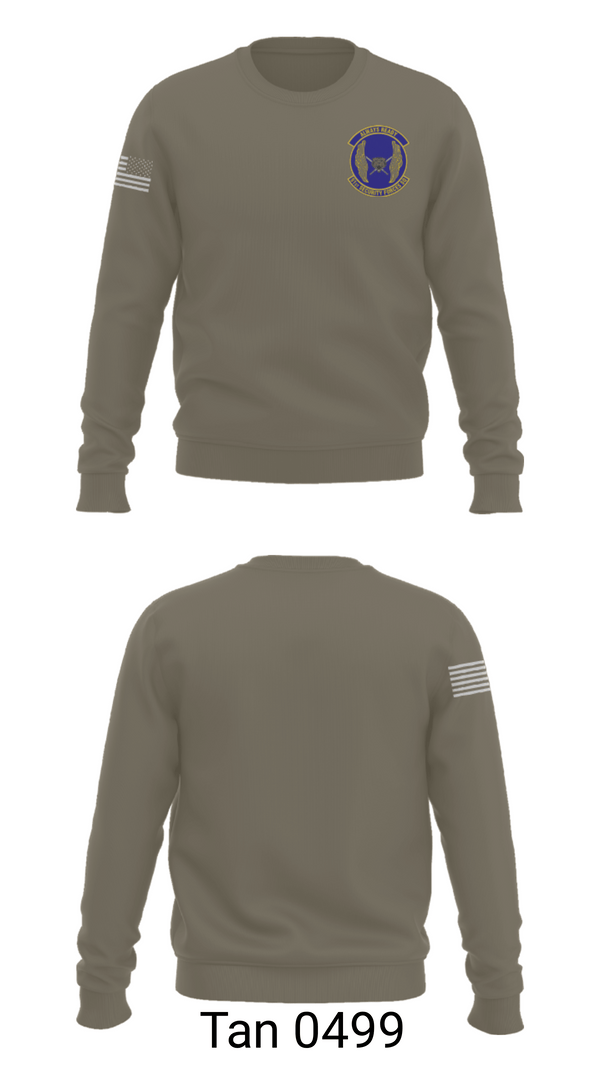 Crew Neck Sweatshirt, 51SFS Metal Tigers, Air Force, Teamtime, Team time, sublimation, custom sports apparel, team uniforms, spirit wear, spiritwear, sports uniforms, custom shirts, team store, custom team store, fundraiser sports, apparel fundraiser